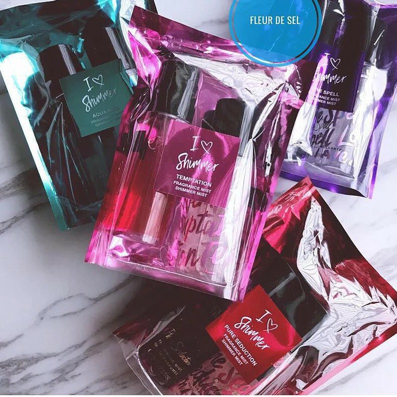 [2 chai] Set Xịt Thơm Body Mist Victoria Secret có Kim Tuyến 75ml