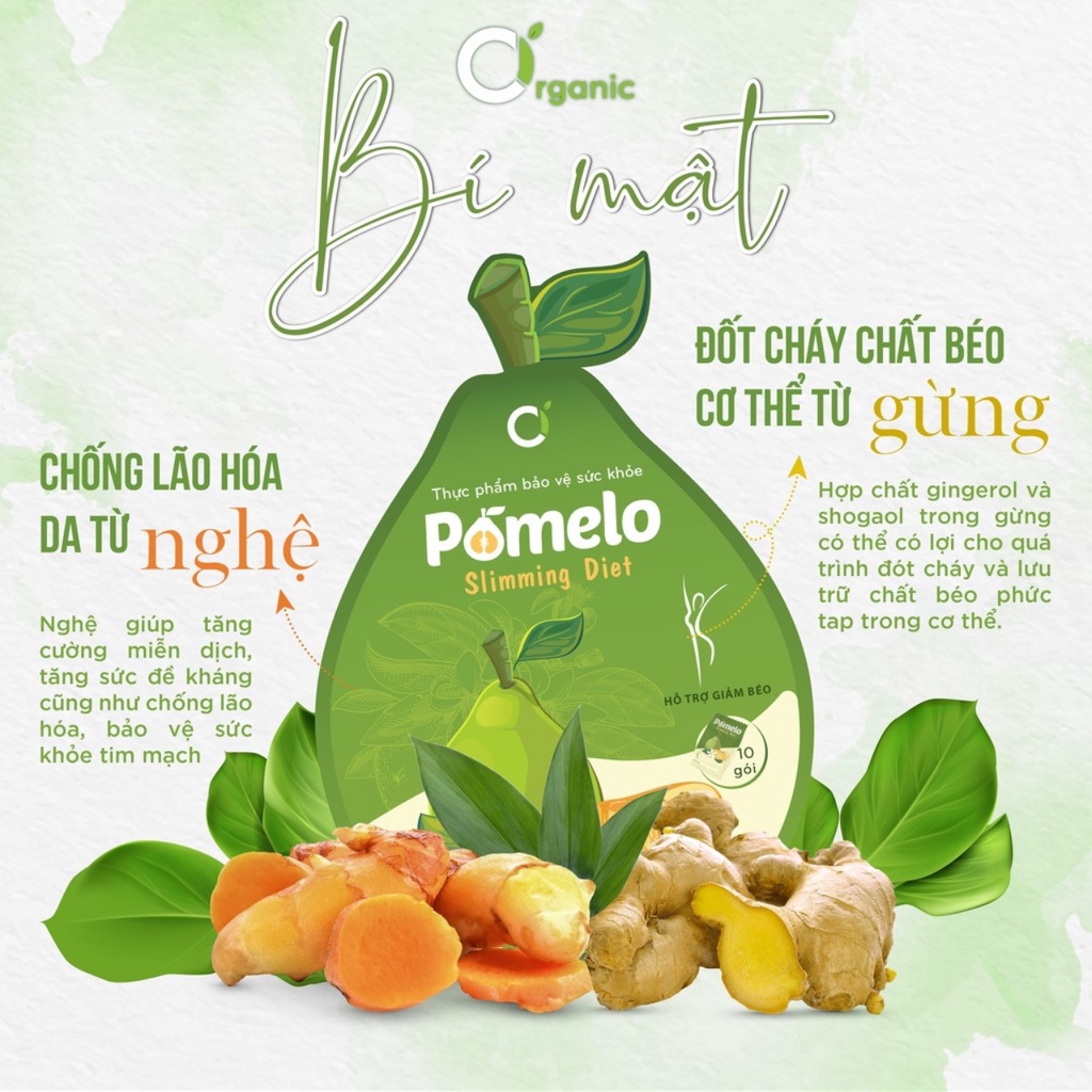 KẸO BƯỞI GIẢM CÂN CI ORGANIC CHíNH HÃNG