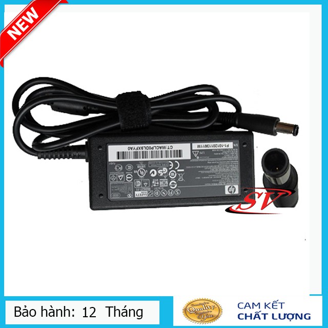 [TẶNG LÓT CHUỘT] Sạc Laptop HP 18.5–3.5A chân kim - bảo hành 12 tháng 1 đổi 1 | BigBuy360 - bigbuy360.vn