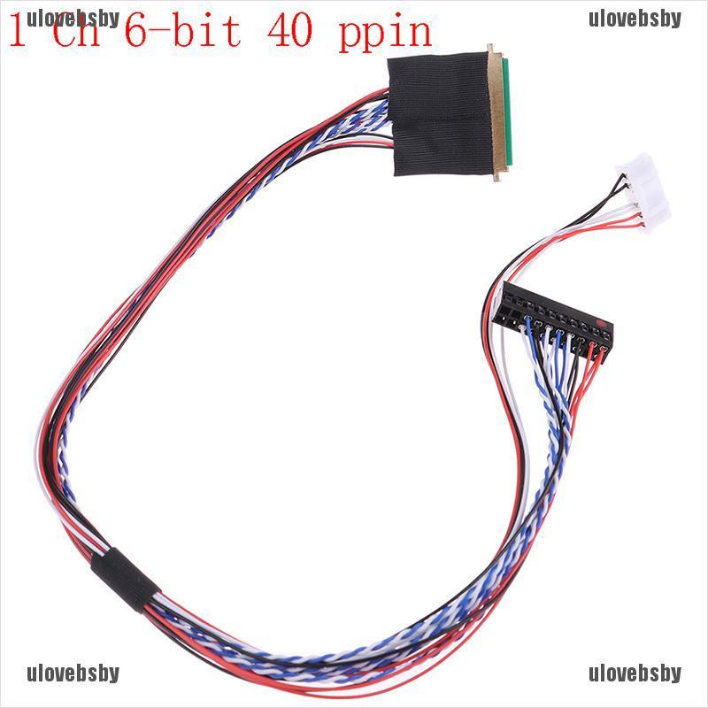 【ulovebsby】I-PEX 20453-20455 30pin 1ch 6 bit LVDS Cable spacing LCD/LED Panel