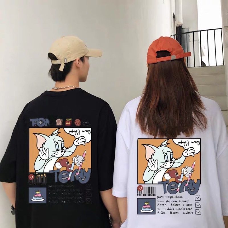 Áo thun nam nữ ,áo phông unisex chất cotton in hình fon