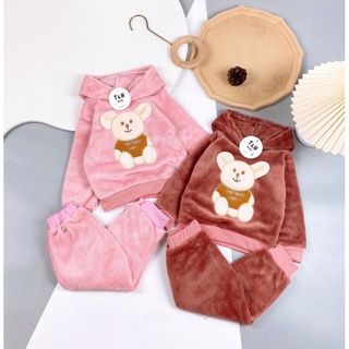 Bộ lông gấu siêu nhẹ cho bé