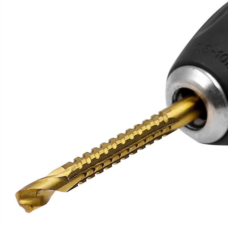 Mũi Khoan Bước HSS Tốc Độ Cao Bằng Thép Phủ Titan