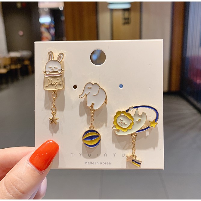 Ghim Cài Áo Hình Hoạt Hình Dễ Thương Cho Nữ - VHT SHOP