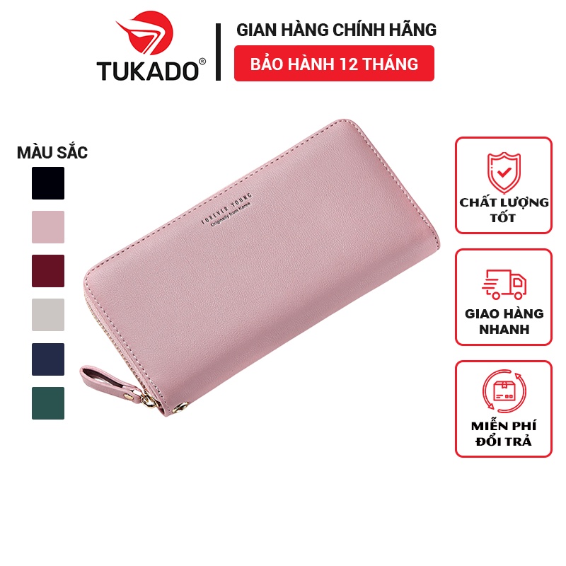 Ví Nữ Dài Cầm Tay FOREVER YOUNG Phong Cách Hàn Quốc Siêu Đẹp Nhiều Ngăn Tiện Dụng FY54 - Tukado