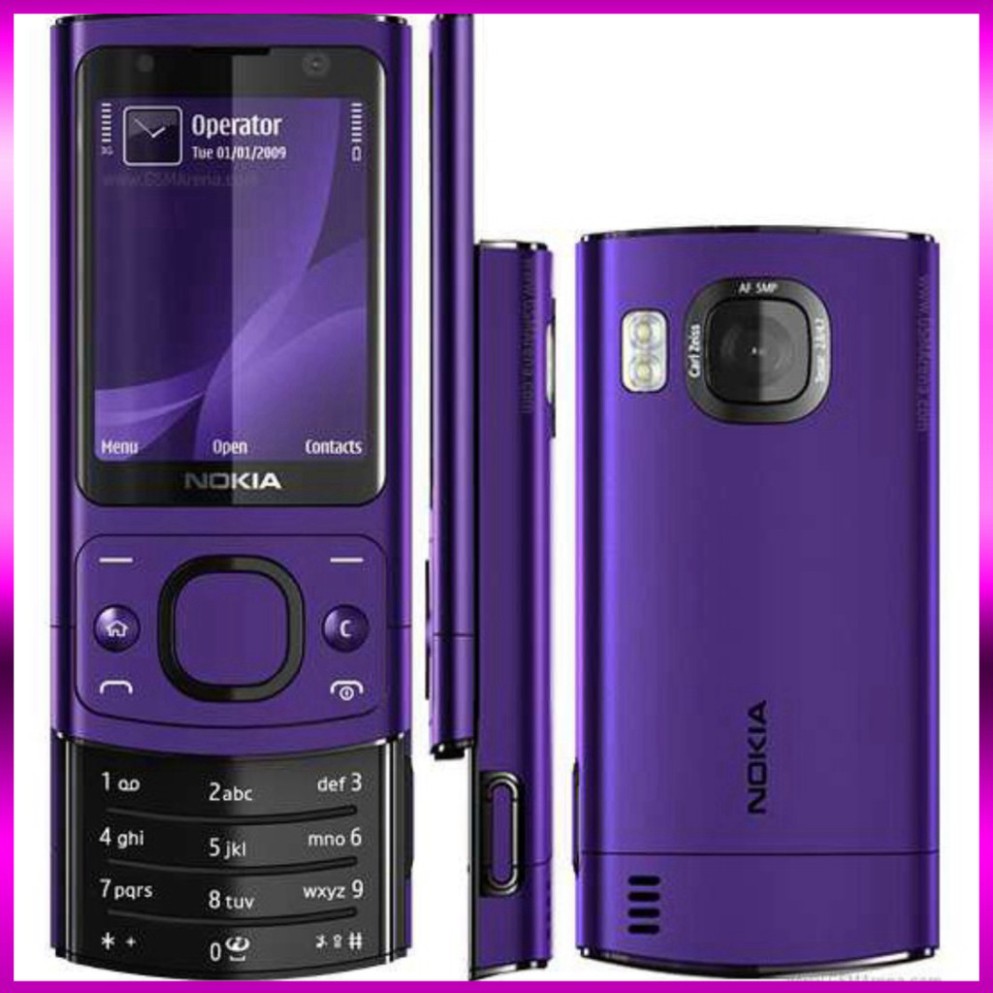 GIẢM GIÁ Điện Thoại Nokia 6700S Nắp Trượt Chính Hãng Mỏng Vỏ Nhôm Nhẹ GIẢM GIÁ