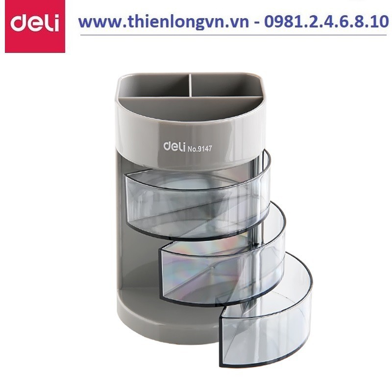 Khay cắm bút văn phòng Deli E9147/E9143/E9147