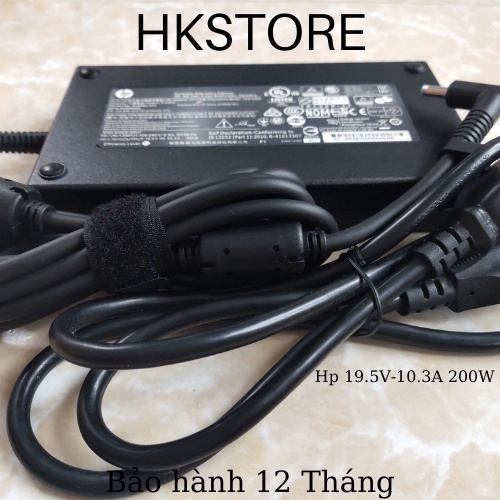 ✔️ Sạc Laptop Hp 19.5V-10.3A 200W HP ZBook 17 G3, HP ZBook 17 G4, ZBook 15 17 G2 8560w 8570w 8740w 8760w 8770w , Hp omen