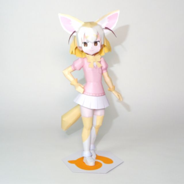 Mô hình giấy anime girl Fennec-chan