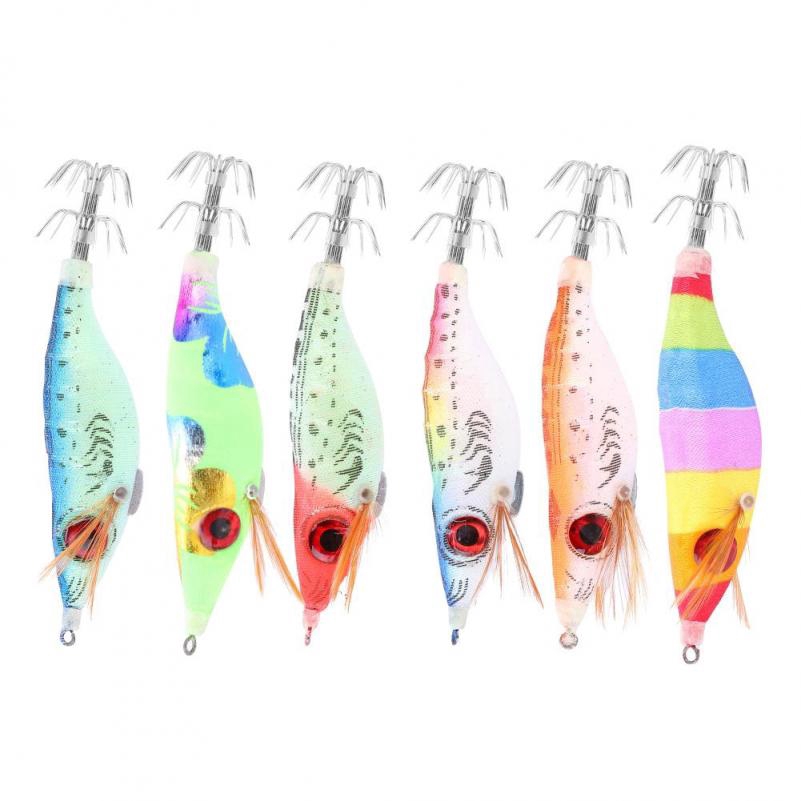 Set 6 Mồi Câu Cá Giả 10Cm
