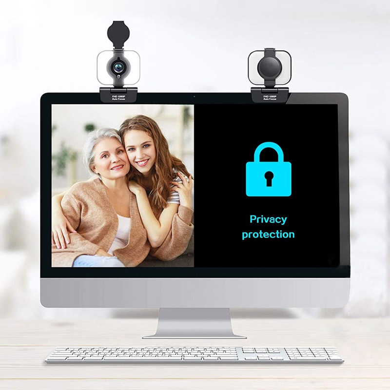 Webcam Hd 1080p Kèm Vỏ Bảo Vệ Và Micro Chuyên Dụng Cho Máy Ảnh | BigBuy360 - bigbuy360.vn