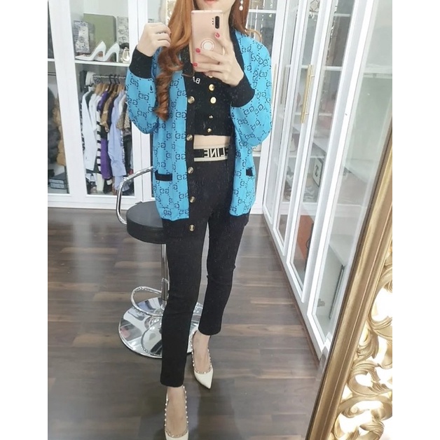 Áo Len CARDIGAN Cao Cấp Gucci