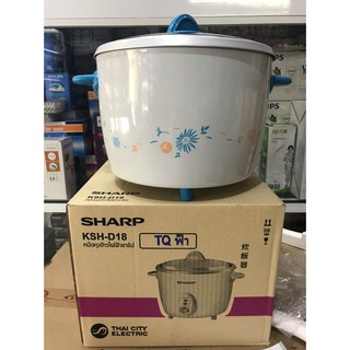 NỒI CƠM ĐIỆN NẮP RỜI SHARP KSH- D18 ( THÁI LAN)