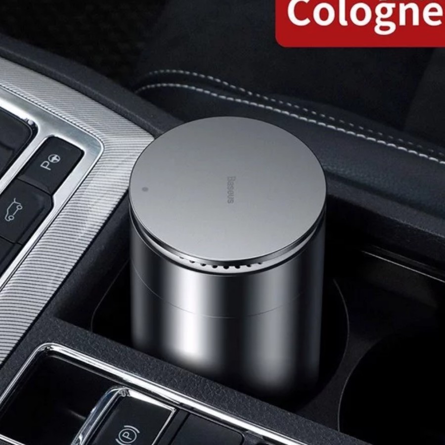 [Chính hãng-Sẵn]Bộ nước hoa khô khử mùi, lọc không khí dùng cho xe hơi Baseus Minimalist Car Cup Holder LV671-CL New100%