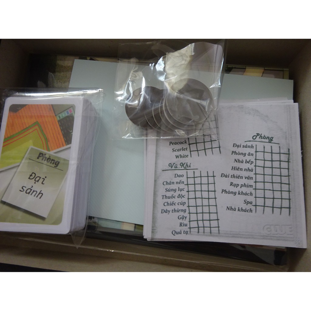 TRÒ CHƠI PHÁ ÁN - CLUE VIỆT HÓA