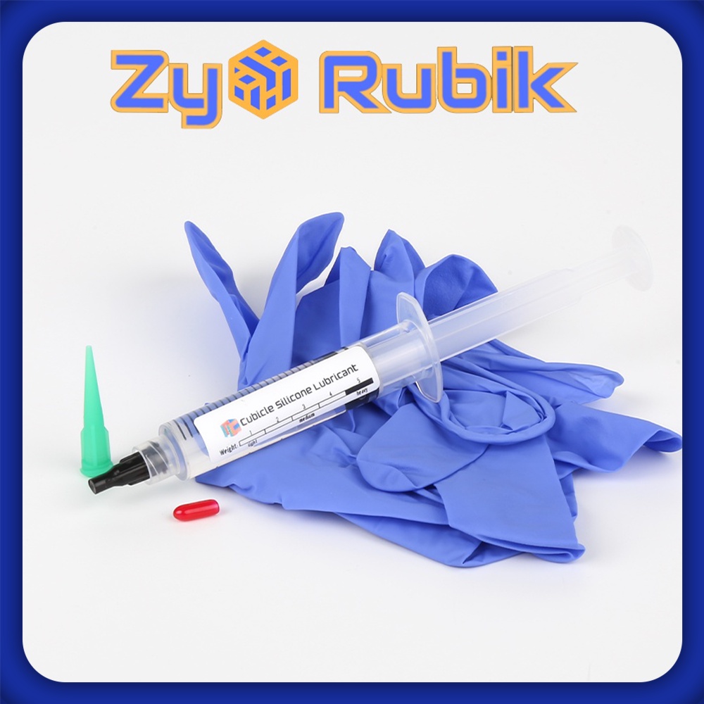 [Lube Rubik] Cubicle Silicone Lube Weight 5 / dầu bôi trơn core rubik (Thể tích 5cc) - Zyo Rubik