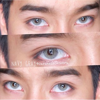[Độ ẩm cao]Lens xám tây Navy có độ cận