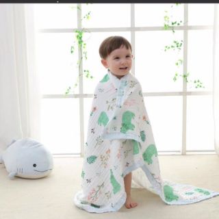 Chăn Aden sợi tre 4 lớp 120*120cm