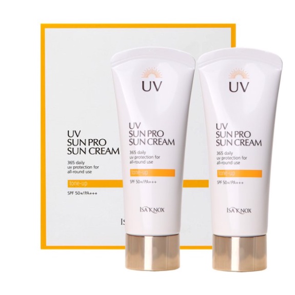 Lg [ISAKNOX] Kem chống nắng UV Tone Up Sun Pro 365 Kem chống nắng hàng ngày Tone Up SPF50 + PA + + +