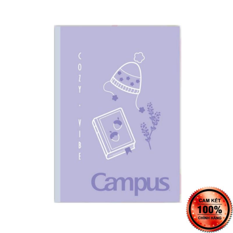 [Mã LIFEBOOK2 giảm 10% đơn 0Đ] Vở kẻ ngang 80 trang Muted Color CAMPUS (2021) Cưng xỉu