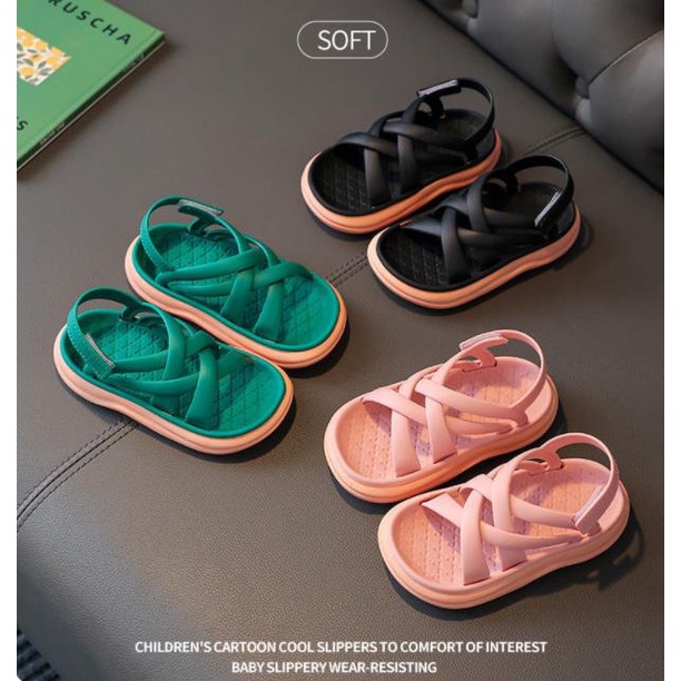 Xăng đan Hở Ngón Thời Trang Đi Biển Cho Bé