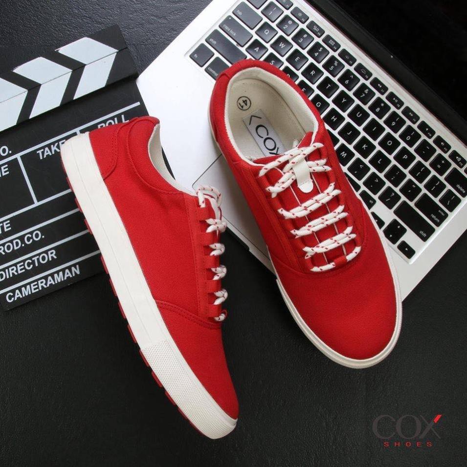 New [Real] Giày Thể Thao Cox Shoes Red 1701 : 1 2021 ‣ [ XẢ HÀNG ] * # " . : ˇ ' ˇ : ⁸ '\