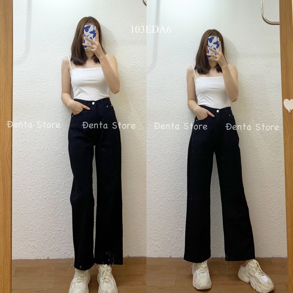 Quần Jeans NB MN 8971,xuông,trần gấu cạp thường,vá 2 đường gần miệng túi chéo(ẢNH THẬT)-Đenta Store-103eda6