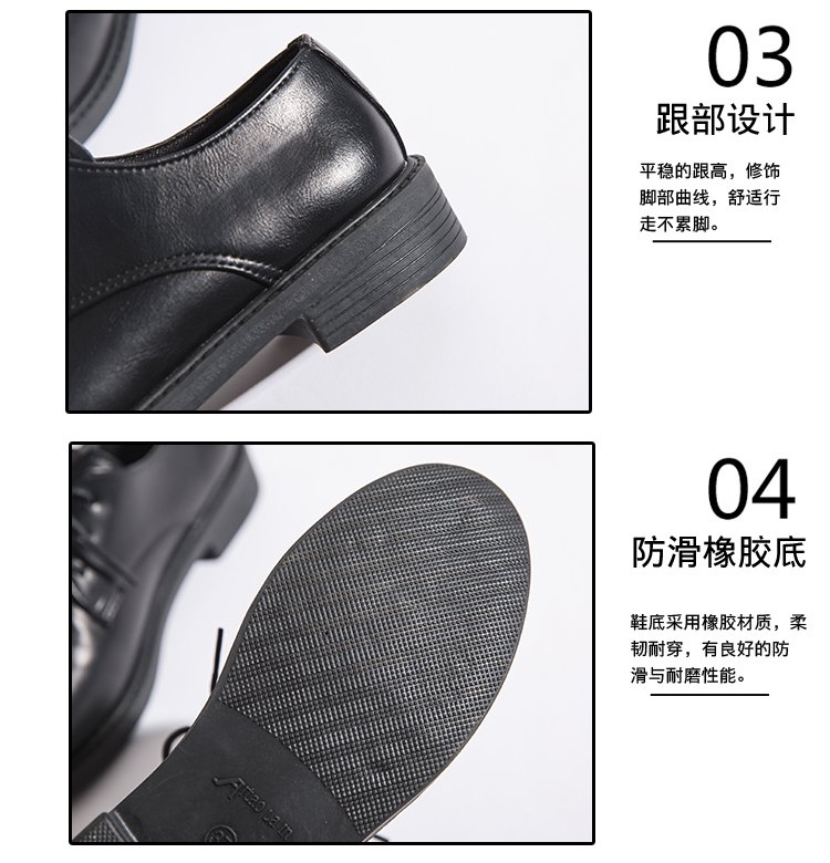 Giày Oxford Đế Bằng Phối Dây Buộc Sành Điệu Cho Nữ | BigBuy360 - bigbuy360.vn