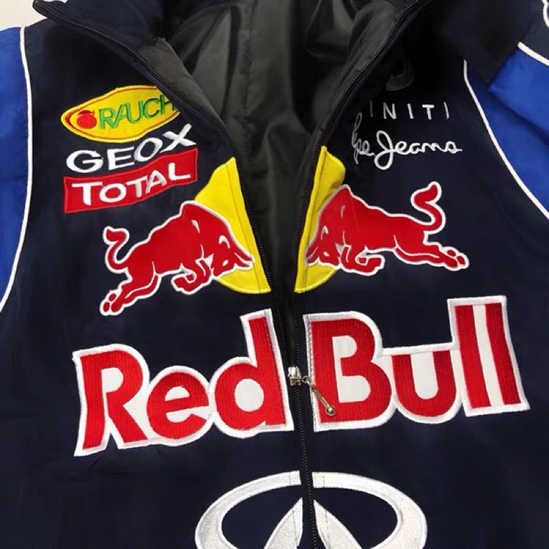 Áo khoác mùa đông redbull kiểu đua xe F1 varsity unisex, bomber chất oversize