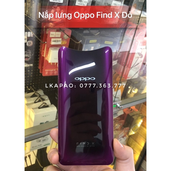 Nắp Lưng Oppo Find X
