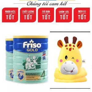 Bộ 2 lon sữa bột Friso Gold 4 1.5kg + Tặng BỘ MỀM GỐI 3IN1