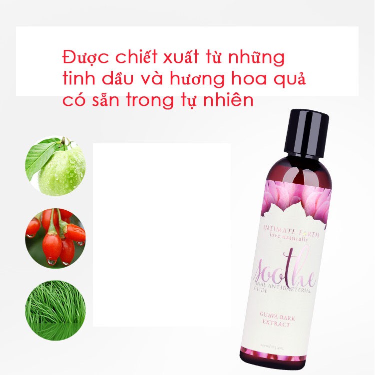 Gel hậu môn siêu trơn diệt khuẩn Soothe anal antibacterial glide