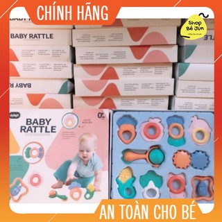 Set Gặm Nướu Cho Bé 10 Món💝FREESHIP💝 Đồ Chơi Xúc Xắc Kích Thích Phát Triển Toàn Diện Cho Trẻ Sơ Sinh