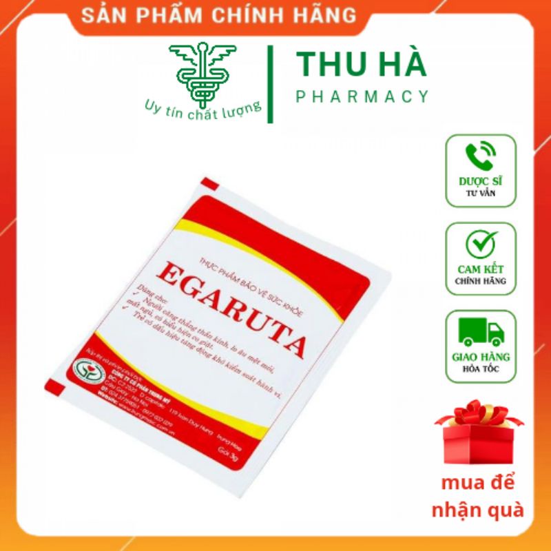 [Chính Hãng) Egaruta cốm hỗ trợ điều trị bệnh tăng động , hiếu động