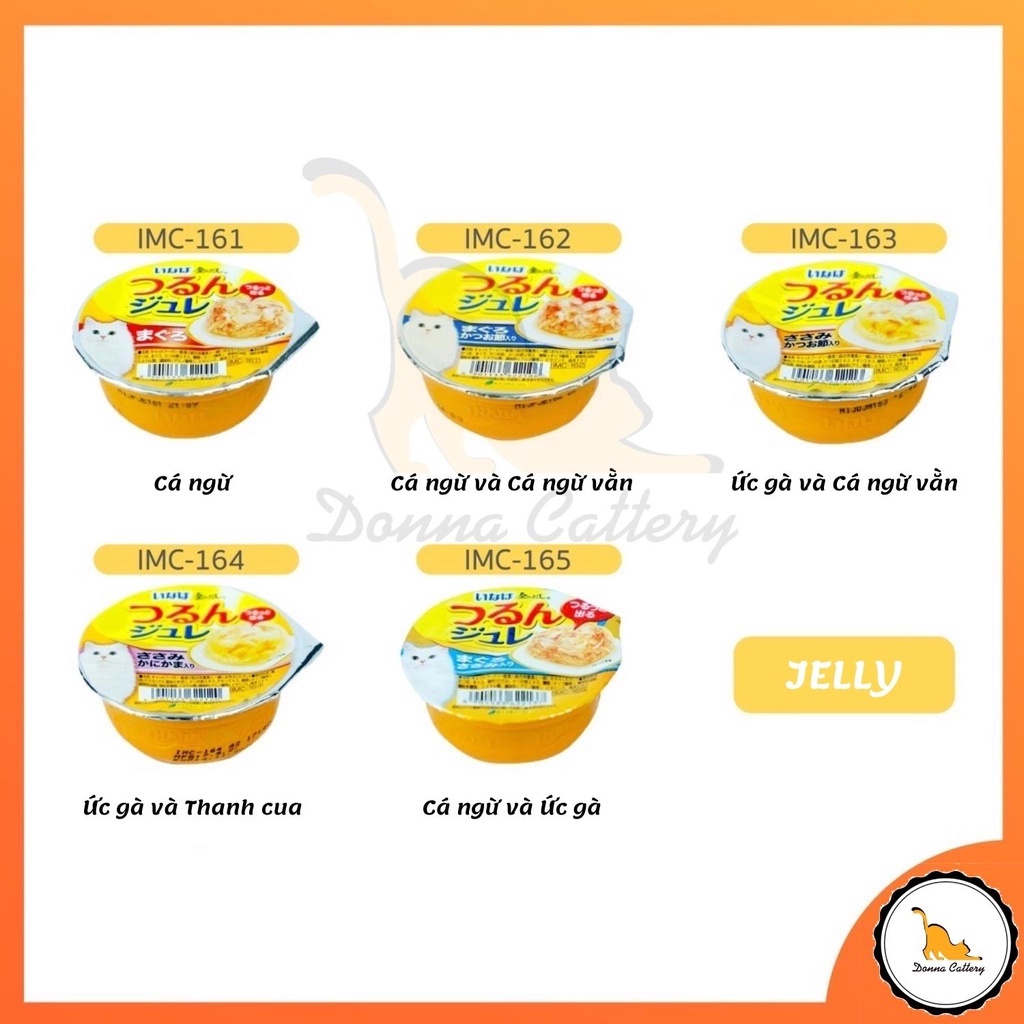 CỐC PUDDING SÚP INABA CIAO CHO MÈO MADE IN THAILAND ĐỦ HƯƠNG VỊ 65g 70g