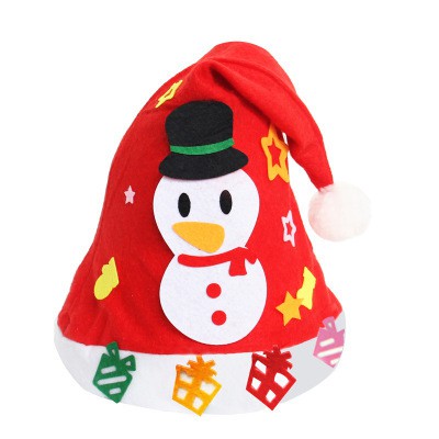 Mũ/ nón Noen giáng sinh dành cho bé tự trang trí, dán hình