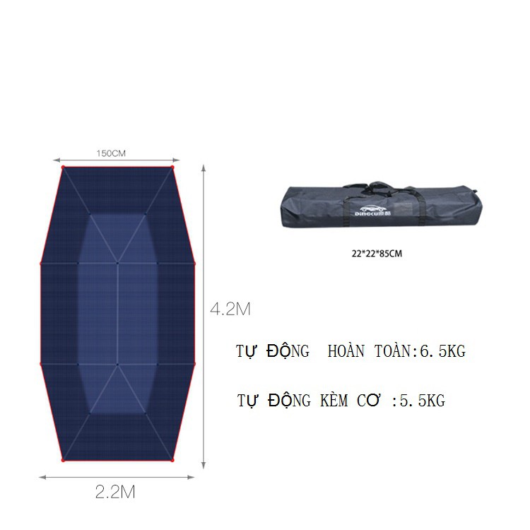 Dù che ô tô tư dộng đù che nắng ô tô che mưa ô tô.quần áo cho ô tô cách nhiệt hạ nhiệt độ trong xe làm mát di động