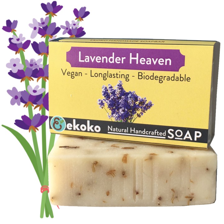 Xà Phòng Handmade Hoa Oải Hương Lavender Heaven, Xà Bông Handmade, Nguyên Liệu Tự Nhiên, Bảo Vệ Và Giúp Da Sáng Khỏe