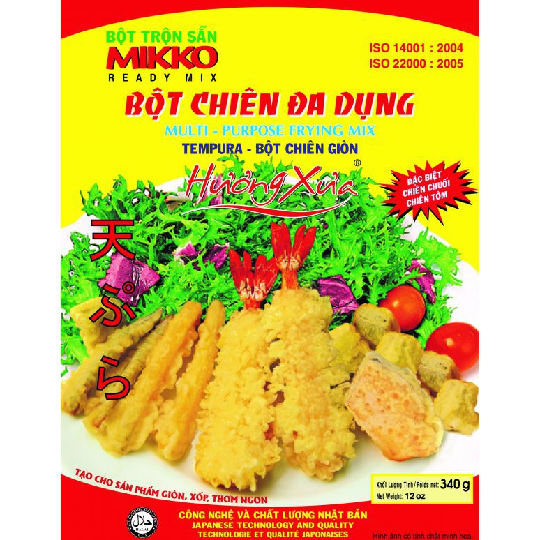 Bột Chiên Đa Dụng Mikko 340g