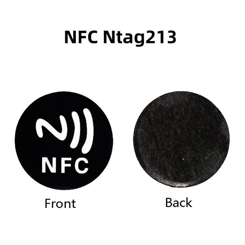 ✿ Set 6 Gói Nhãn Dán NFC NTAG213 Có Thể Lập Trình 144 Bytes