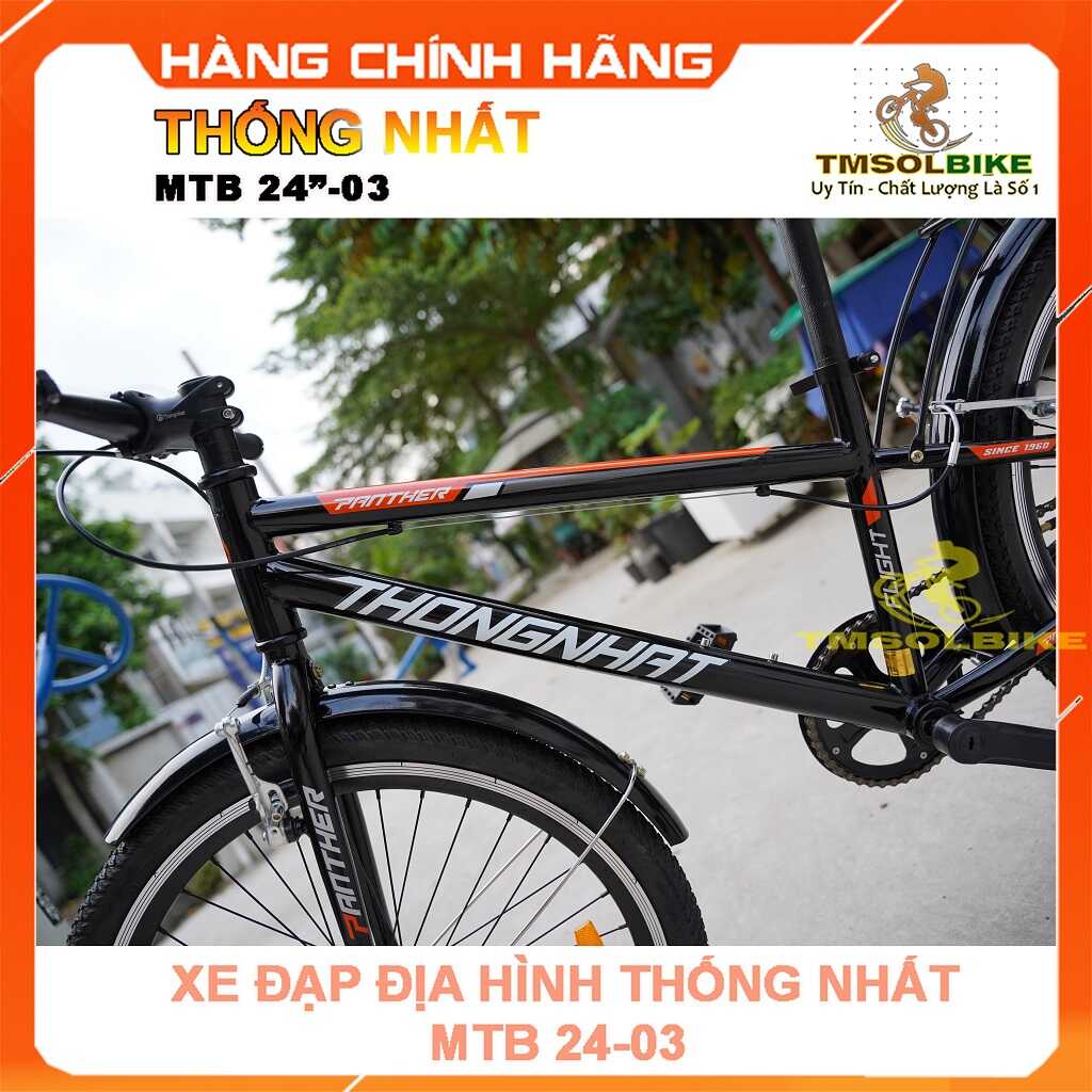 Xe Đạp Địa Hình Thống Nhất 24-03 Panther Bánh 24 Inch Hàng Chính Hãng