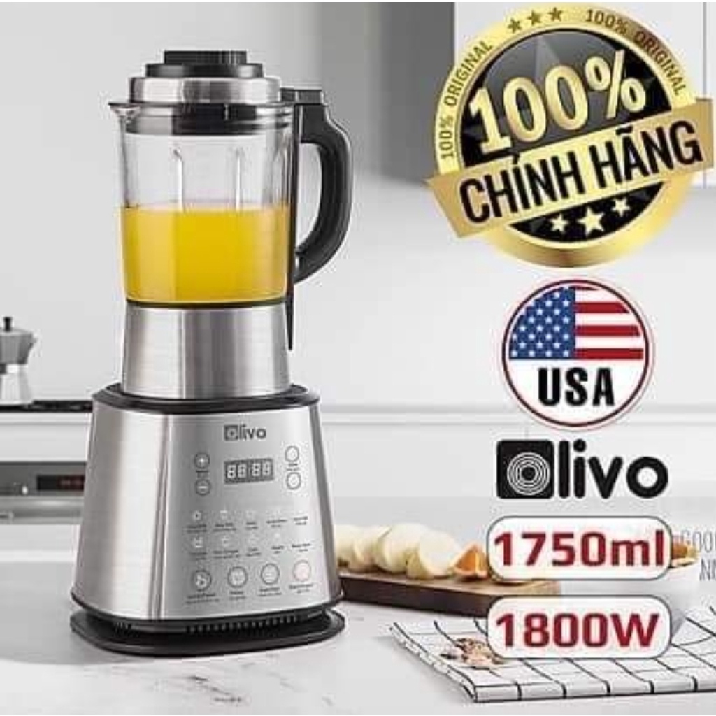 Máy Làm Sữa Hạt OLIVO X20 - Bảo Hành 24 Tháng - OLIVO Thương Hiệu Mỹ