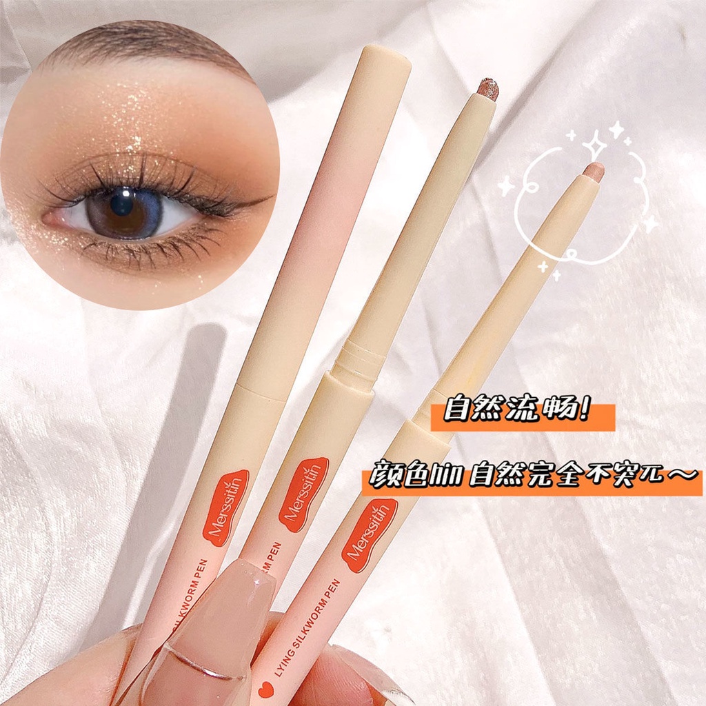 Bút Phấn Mắt Bắt Sáng Mịn Như Tơ Tằm Chống Nước Lâu Trôi Tự Nhiên Quyến Rũ