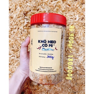 CHÀ BÔNG CÔ MI - sợi bông không ngọt ( hũ 300gr)