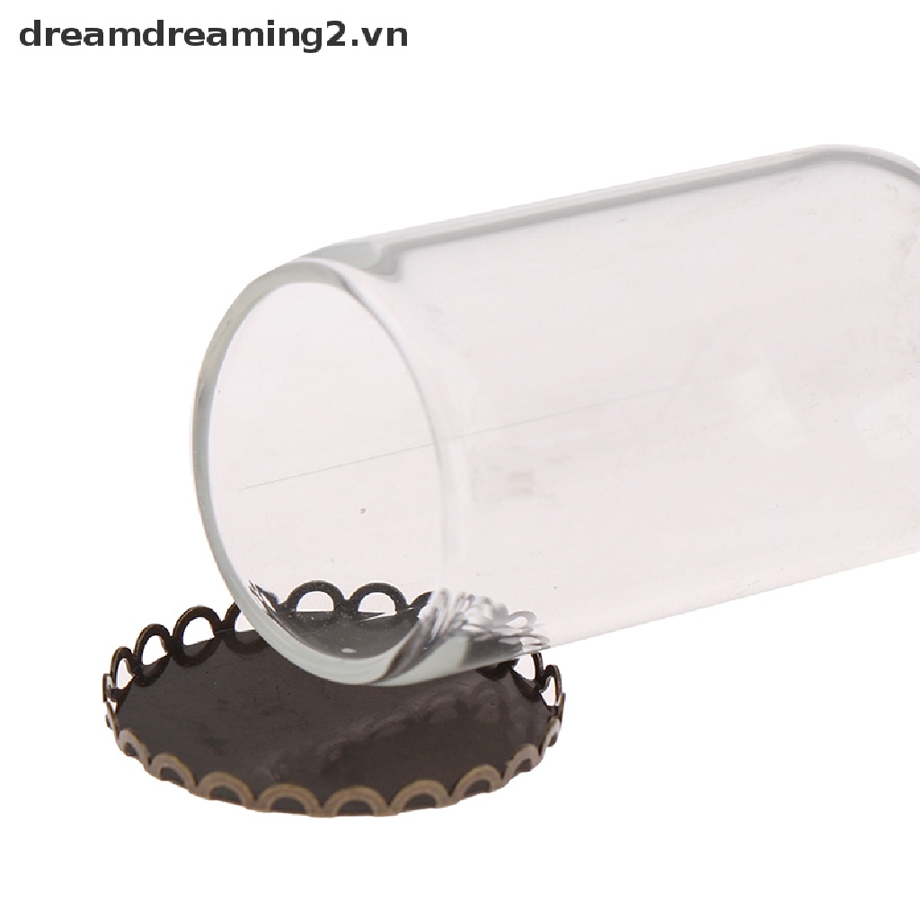 Lọ Thủy Tinh Có Nắp Trang Trí Nhà Búp Bê