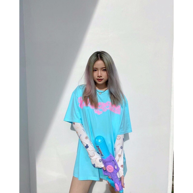 ÁO THUN BASIC GLITTER XANH BY REE | BigBuy360 - bigbuy360.vn