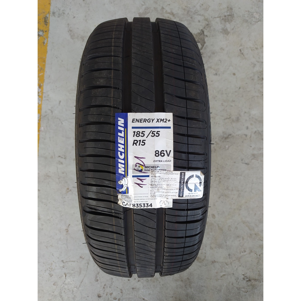 Lốp Michelin 185/55R15 XM2+