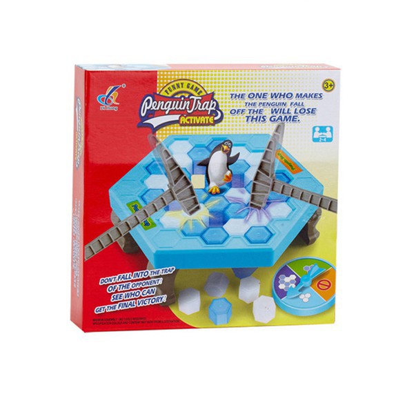 Combo Penguin Trap - Bẫy chim cánh cụt Tặng bài UNO