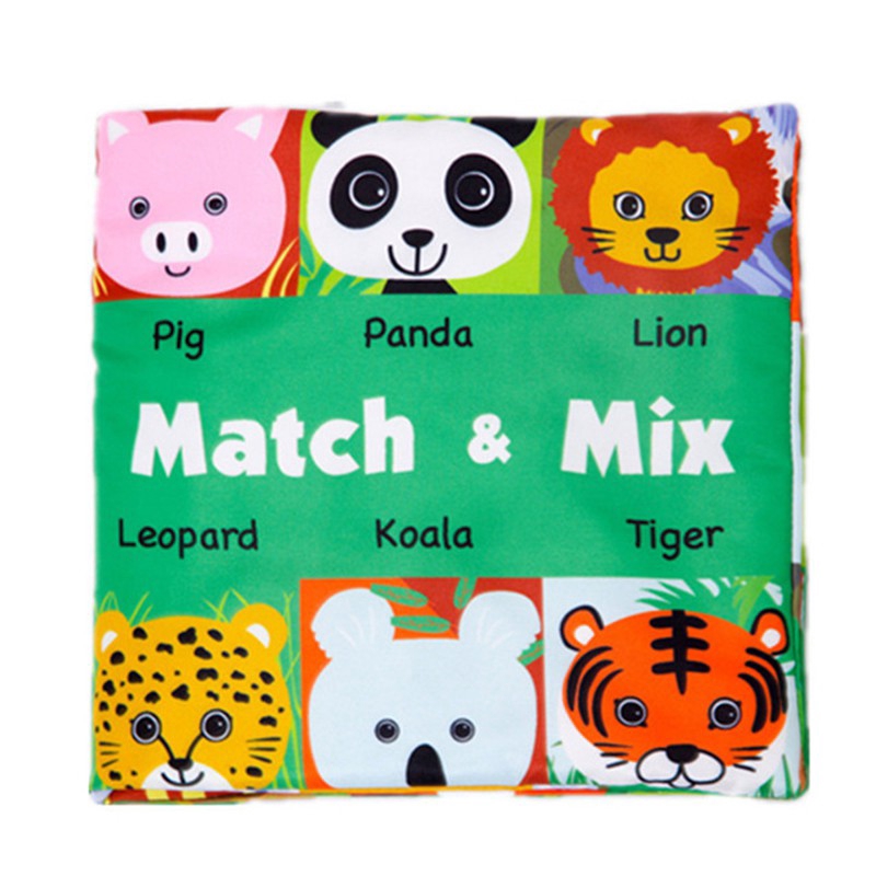 Đồ Chơi Sách Vải Cho Bé Phát Triển Trí Thông Minh