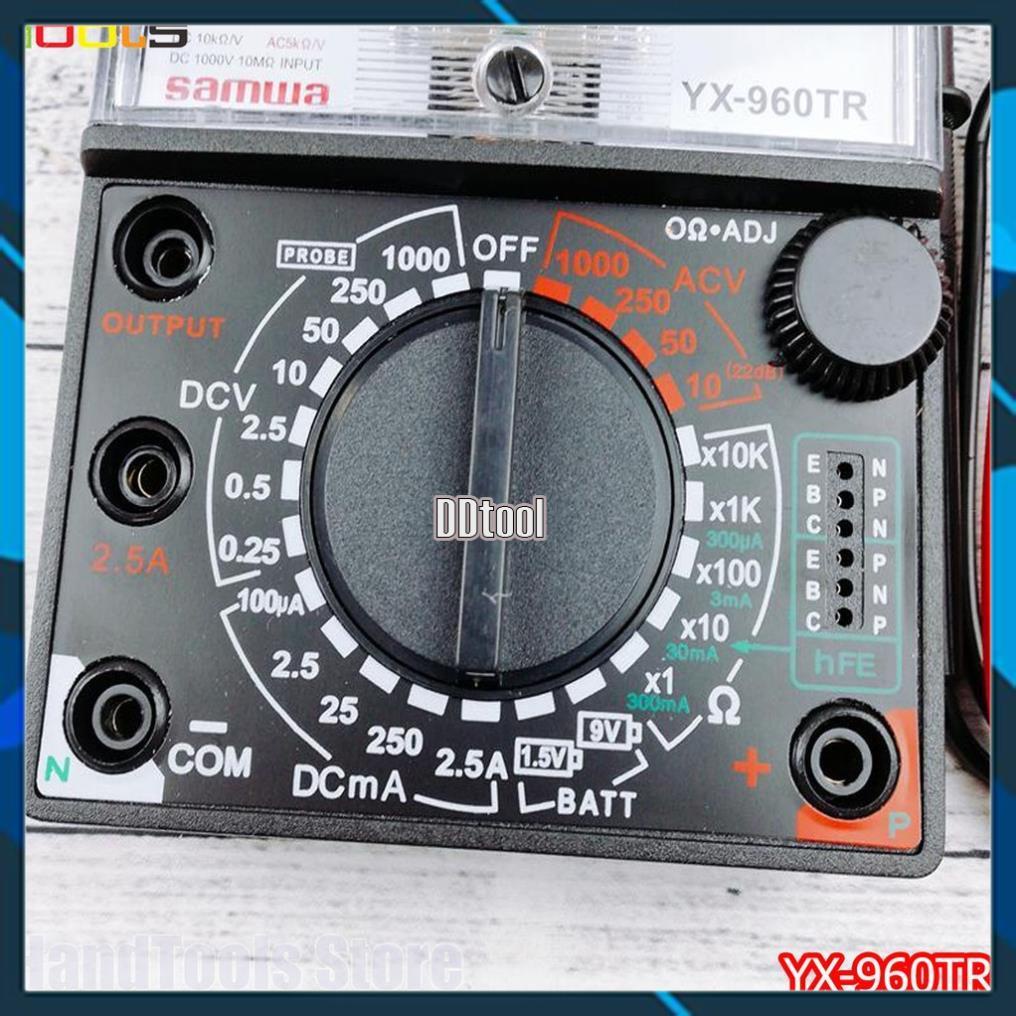 Đồng hồ đo Samwa YX-960TR loại tốt , Đồng hồ vạn năng SAMWA DDtool